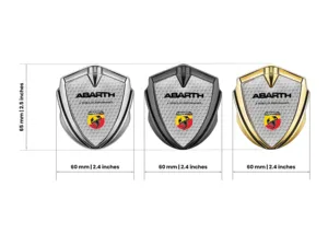 Fiat Abarth Emblem Silikon Abzeichen Limitierter Stil Schicker Look